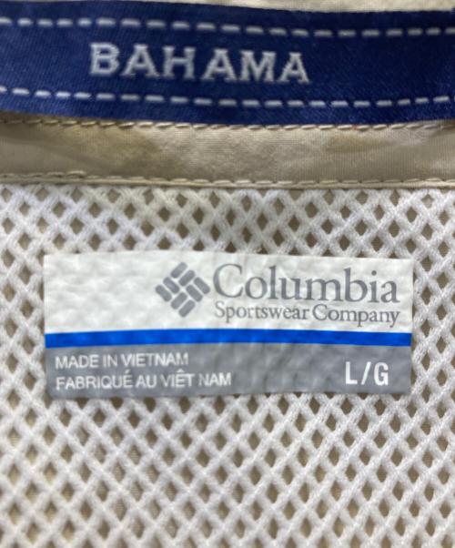 Columbia（コロンビア）Columbia (コロンビア) 長袖シャツ ベージュ サイズ:Lの古着・服飾アイテム