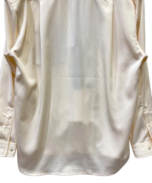 Neuco n（ネウコ エヌ）Neuco n (ネウコ エヌ) 長袖シャツ アイボリー×グレー サイズ:2の古着・服飾アイテム