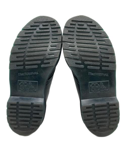 Dr.Martens（ドクターマーチン）Dr.Martens (ドクターマーチン) グリーンステッチ3ホールシューズ ブラック サイズ:23.5㎝の古着・服飾アイテム