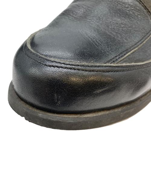 KWP LEATHER（KWP レザー）KWP LEATHER (KWP レザー) レーシングブーツ ブラック サイズ:27cmの古着・服飾アイテム