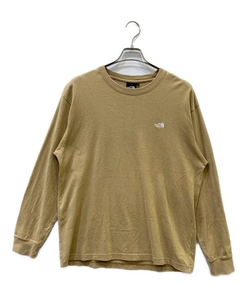 THE NORTH FACE（ザ ノース フェイス）THE NORTH FACE (ザ ノース フェイス) 長袖カットソー カーキ サイズ:Ｌの古着・服飾アイテム