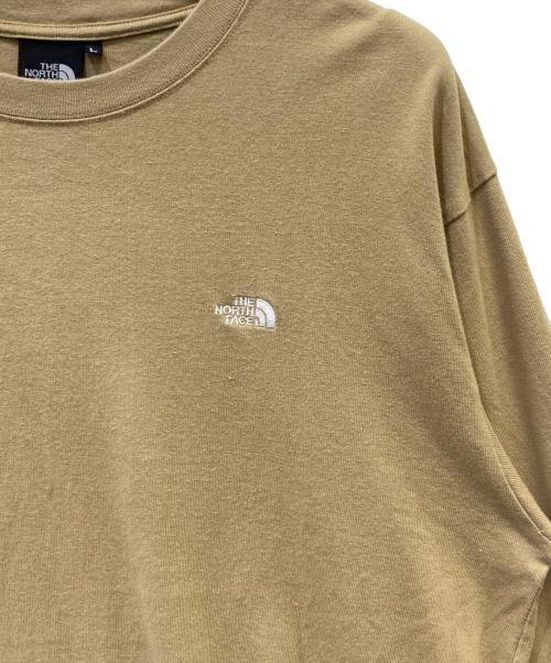 THE NORTH FACE（ザ ノース フェイス）THE NORTH FACE (ザ ノース フェイス) 長袖カットソー カーキ サイズ:Ｌの古着・服飾アイテム
