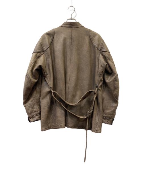 BELSTAFF（ベルスタッフ）BELSTAFF (ベルスタッフ) レザージャケット ブラウン サイズ:Lの古着・服飾アイテム
