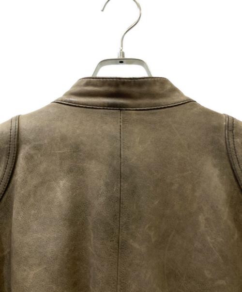 BELSTAFF（ベルスタッフ）BELSTAFF (ベルスタッフ) レザージャケット ブラウン サイズ:Lの古着・服飾アイテム