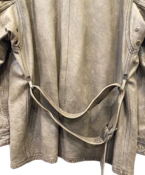 BELSTAFF（ベルスタッフ）BELSTAFF (ベルスタッフ) レザージャケット ブラウン サイズ:Lの古着・服飾アイテム