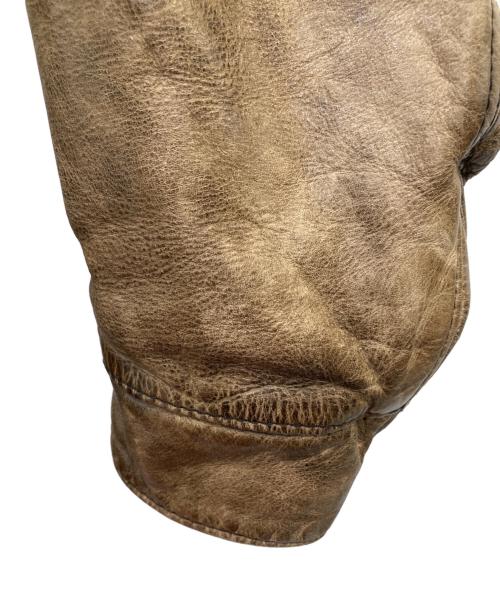 BELSTAFF（ベルスタッフ）BELSTAFF (ベルスタッフ) レザージャケット ブラウン サイズ:Lの古着・服飾アイテム