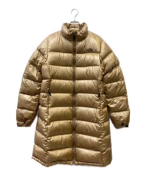 THE NORTH FACE（ザ ノース フェイス）THE NORTH FACE (ザ ノース フェイス) ノベルティダウンヌプシコート ベージュ サイズ:XLの古着・服飾アイテム