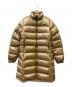 THE NORTH FACE（ザ ノース フェイス）の古着「ノベルティダウンヌプシコート」｜ベージュ