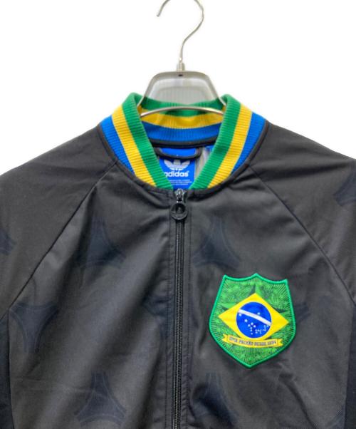 adidas（アディダス）adidas (アディダス) ブルゾン ブラック サイズ:XXLの古着・服飾アイテム