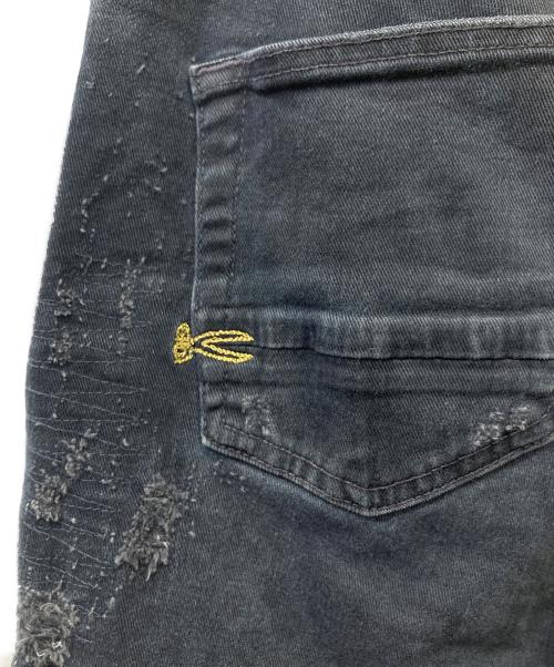 Denham（デンハム）Denham (デンハム) パンツ ブラック サイズ:76cmの古着・服飾アイテム