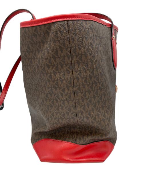 MICHAEL KORS（マイケルコース）MICHAEL KORS (マイケルコース) トートバッグ ブラウンの古着・服飾アイテム