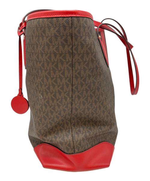 MICHAEL KORS（マイケルコース）MICHAEL KORS (マイケルコース) トートバッグ ブラウンの古着・服飾アイテム