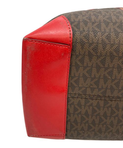 MICHAEL KORS（マイケルコース）MICHAEL KORS (マイケルコース) トートバッグ ブラウンの古着・服飾アイテム