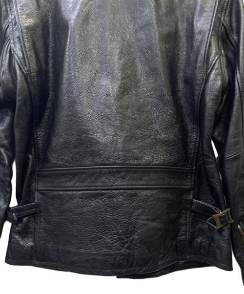 AVIREX（アヴィレックス）AVIREX (アヴィレックス) レザージャケット ブラック サイズ:40の古着・服飾アイテム