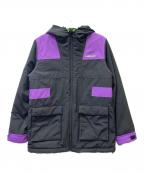 adidasアディダス）の古着「中綿ジャケット」｜ブラック