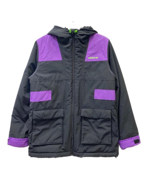 adidas（アディダス）adidas (アディダス) 中綿ジャケット ブラック サイズ:Mの古着・服飾アイテム