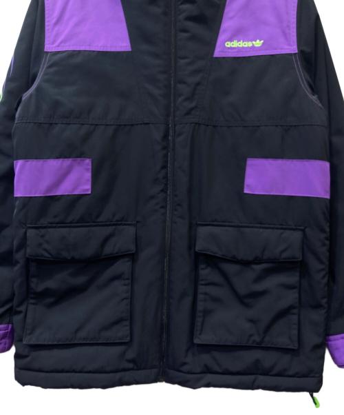 adidas（アディダス）adidas (アディダス) 中綿ジャケット ブラック サイズ:Mの古着・服飾アイテム