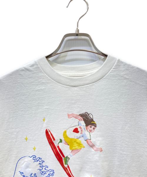 HUMAN MADE（ヒューマンメイド）HUMAN MADE (ヒューマンメイド) Keiko Sootome (ソオトメケイコ) Tシャツ ホワイト サイズ:Ｍの古着・服飾アイテム