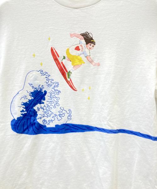 HUMAN MADE（ヒューマンメイド）HUMAN MADE (ヒューマンメイド) Keiko Sootome (ソオトメケイコ) Tシャツ ホワイト サイズ:Ｍの古着・服飾アイテム