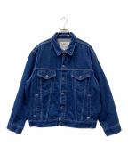 LEVI'S MADE&CRAFTEDリーバイスメイドクラフテッド）の古着「バック刺繍デニムジャケット」｜インディゴ