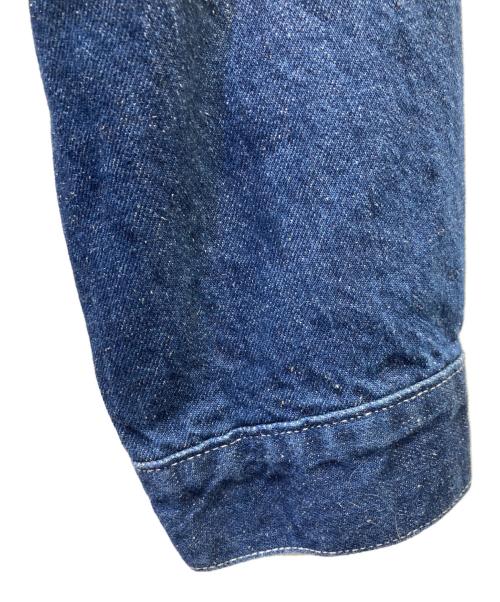 LEVI'S MADE&CRAFTED（リーバイスメイドクラフテッド）LEVI'S MADE&CRAFTED (リーバイスメイドクラフテッド) バック刺繍デニムジャケット インディゴ サイズ:ジャパンサイズM 未使用品の古着・服飾アイテム