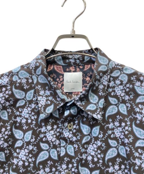 PAUL SMITH（ポールスミス）PAUL SMITH (ポールスミス) 長袖シャツ ブラウン サイズ:Lの古着・服飾アイテム