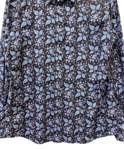 PAUL SMITH（ポールスミス）PAUL SMITH (ポールスミス) 長袖シャツ ブラウン サイズ:Lの古着・服飾アイテム