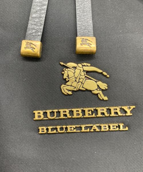 BURBERRY BLUE LABEL（バーバリー ブルー レーベル）BURBERRY BLUE LABEL (バーバリー ブルー レーベル) ショルダーバッグ ブラックの古着・服飾アイテム
