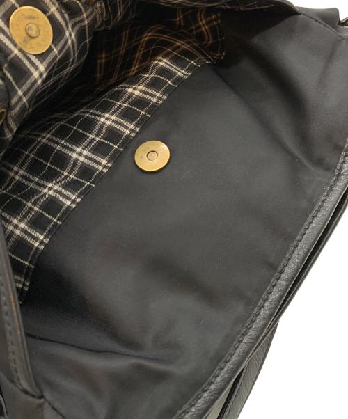 BURBERRY BLUE LABEL（バーバリー ブルー レーベル）BURBERRY BLUE LABEL (バーバリー ブルー レーベル) ショルダーバッグ ブラックの古着・服飾アイテム