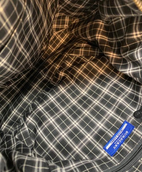 BURBERRY BLUE LABEL（バーバリー ブルー レーベル）BURBERRY BLUE LABEL (バーバリー ブルー レーベル) ショルダーバッグ ブラックの古着・服飾アイテム