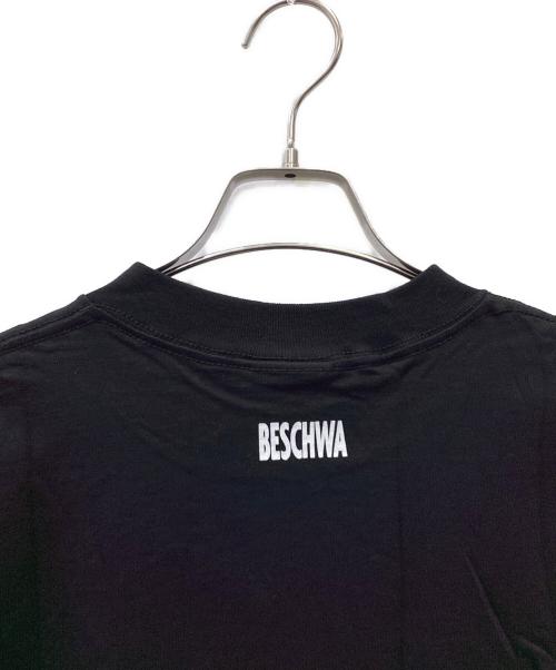 BESCHWA（ビィシュワ）BESCHWA (ビィシュワ) 半袖カットソー ブラック サイズ:Lの古着・服飾アイテム