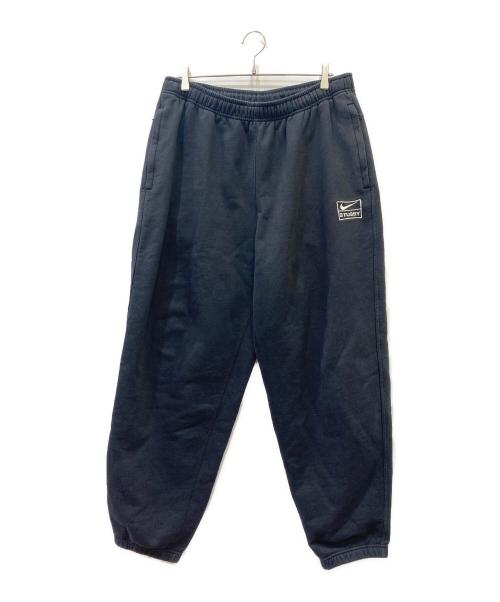 NIKE（ナイキ）NIKE (ナイキ) stussy (ステューシー) スウェットパンツ ブラック サイズ:XLの古着・服飾アイテム