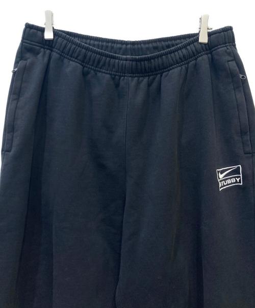 NIKE（ナイキ）NIKE (ナイキ) stussy (ステューシー) スウェットパンツ ブラック サイズ:XLの古着・服飾アイテム