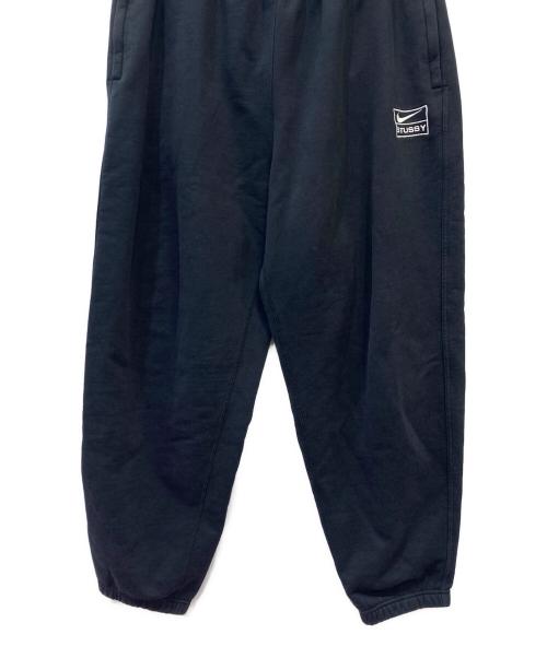 NIKE（ナイキ）NIKE (ナイキ) stussy (ステューシー) スウェットパンツ ブラック サイズ:XLの古着・服飾アイテム