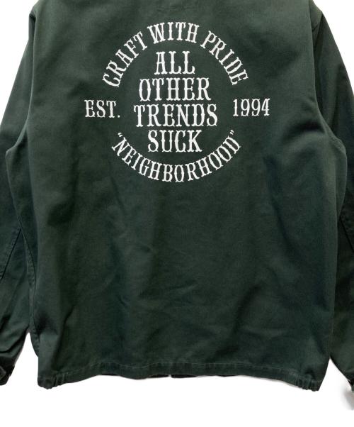 NEIGHBORHOOD（ネイバーフッド）NEIGHBORHOOD (ネイバーフッド) ジップアップジャケット グリーン サイズ:Lの古着・服飾アイテム