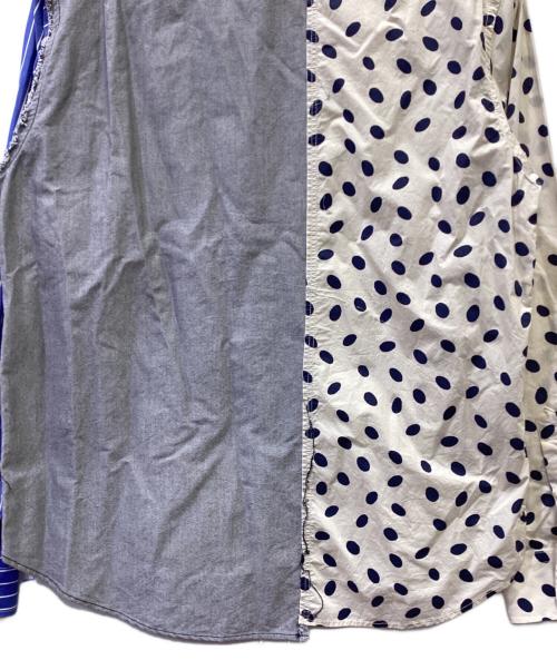 MARNI（マルニ）MARNI (マルニ) 長袖シャツ ホワイト×ブルー サイズ:52の古着・服飾アイテム