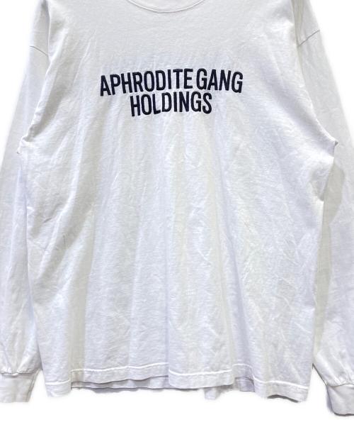 WACKO MARIA（ワコマリア）WACKO MARIA (ワコマリア) BUDSPOOL (バッズプール) 長袖カットソー ホワイト サイズ:Ｌの古着・服飾アイテム