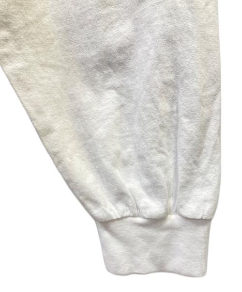 WACKO MARIA（ワコマリア）WACKO MARIA (ワコマリア) BUDSPOOL (バッズプール) 長袖カットソー ホワイト サイズ:Ｌの古着・服飾アイテム