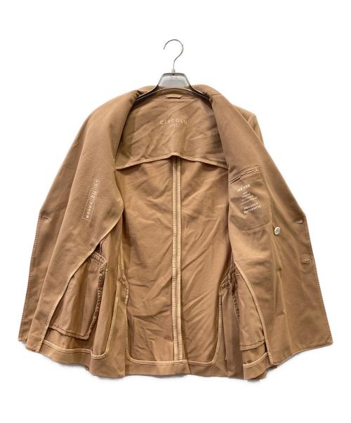 CIRCOLO 1901（チルコロ1901）CIRCOLO 1901 (チルコロ1901) ダブルジャケット ブラウン サイズ:46の古着・服飾アイテム