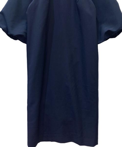 Lilala（リララ）Lilala (リララ) バルーンスリーブワンピース ネイビー サイズ:Sの古着・服飾アイテム
