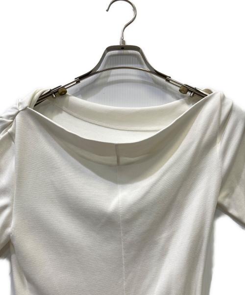 ambient（アンビエント）ambient (アンビエント) ペンシルワンピース アイボリー サイズ:Fの古着・服飾アイテム