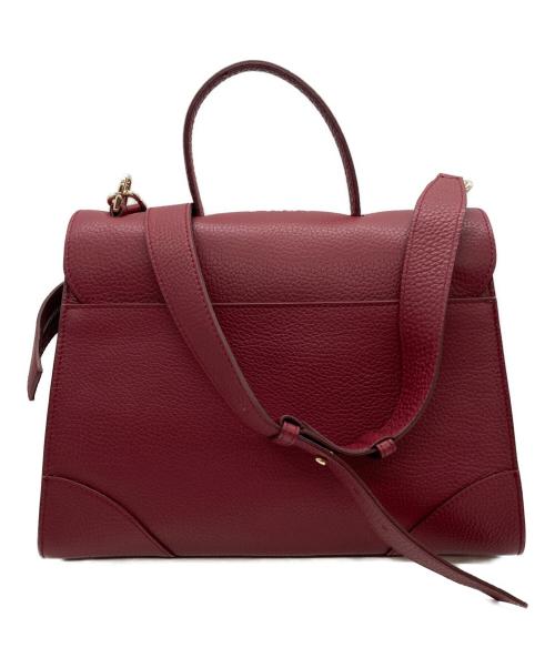 FURLA（フルラ）FURLA (フルラ) 2WAYバッグ レッドの古着・服飾アイテム