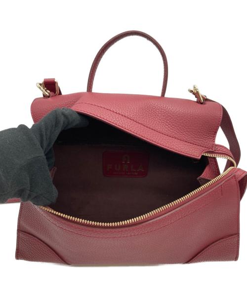 FURLA（フルラ）FURLA (フルラ) 2WAYバッグ レッドの古着・服飾アイテム