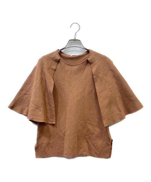 DES PRES（デ プレ）DES PRES (デ プレ) ノースリーブニット ブラウン サイズ:FREEの古着・服飾アイテム