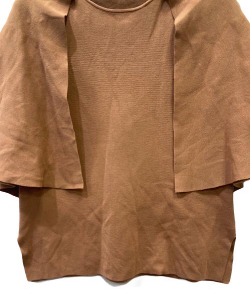 DES PRES（デ プレ）DES PRES (デ プレ) ノースリーブニット ブラウン サイズ:FREEの古着・服飾アイテム