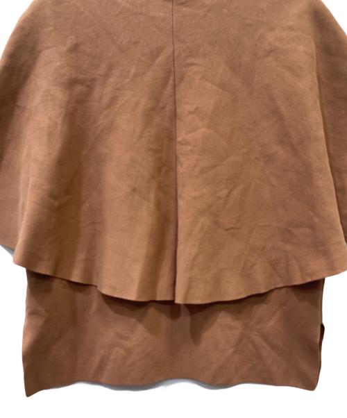 DES PRES（デ プレ）DES PRES (デ プレ) ノースリーブニット ブラウン サイズ:FREEの古着・服飾アイテム