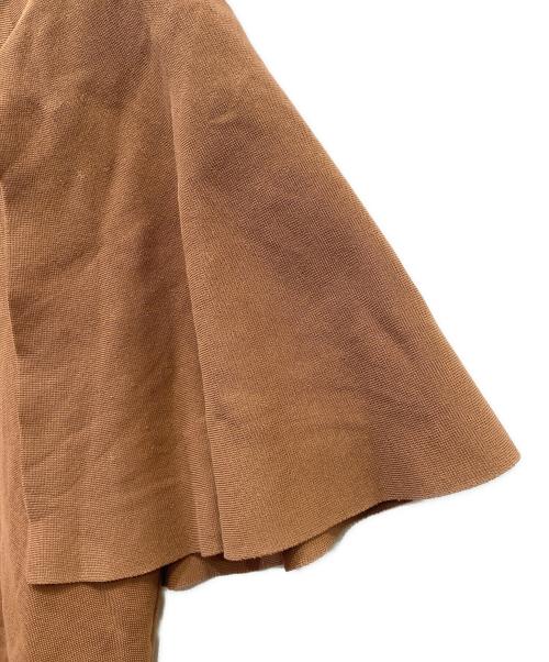 DES PRES（デ プレ）DES PRES (デ プレ) ノースリーブニット ブラウン サイズ:FREEの古着・服飾アイテム