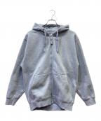 PROCLUBプロクラブ）の古着「ジップパーカー」｜グレー