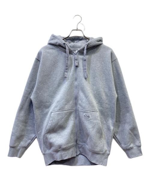 PROCLUB（プロクラブ）PROCLUB (プロクラブ) ジップパーカー グレー サイズ:Mの古着・服飾アイテム