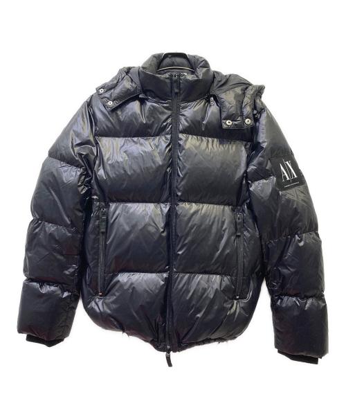 ARMANI EXCHANGE（アルマーニ エクスチェンジ）ARMANI EXCHANGE (アルマーニ エクスチェンジ) ダウンジャケット ブラック サイズ:Mの古着・服飾アイテム